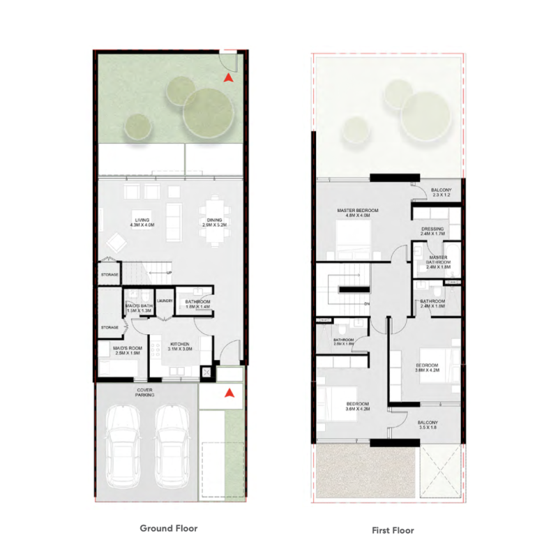 Townhouse plan