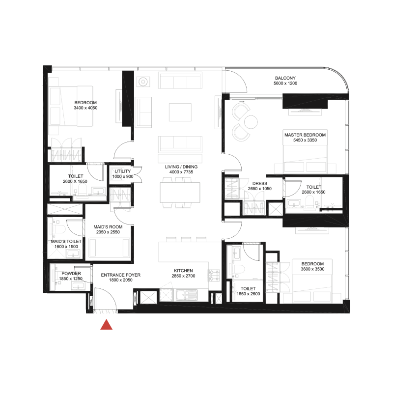 Apartments plan