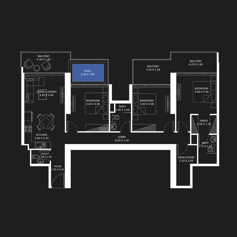Apartments plan
