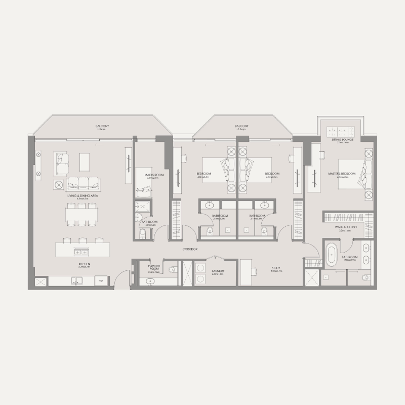 Apartments plan