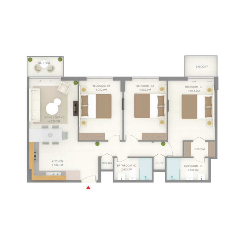 Apartments plan