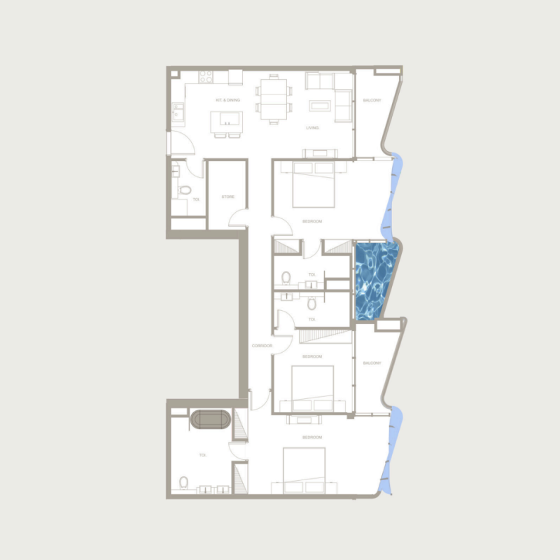 Apartments plan