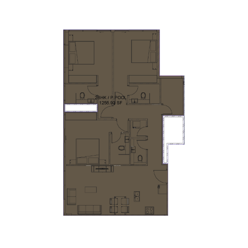3 bedroom plan