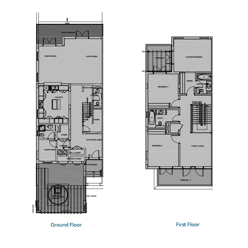 Townhouse plan