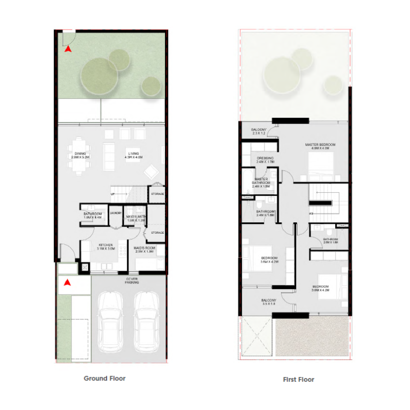 Townhouse plan