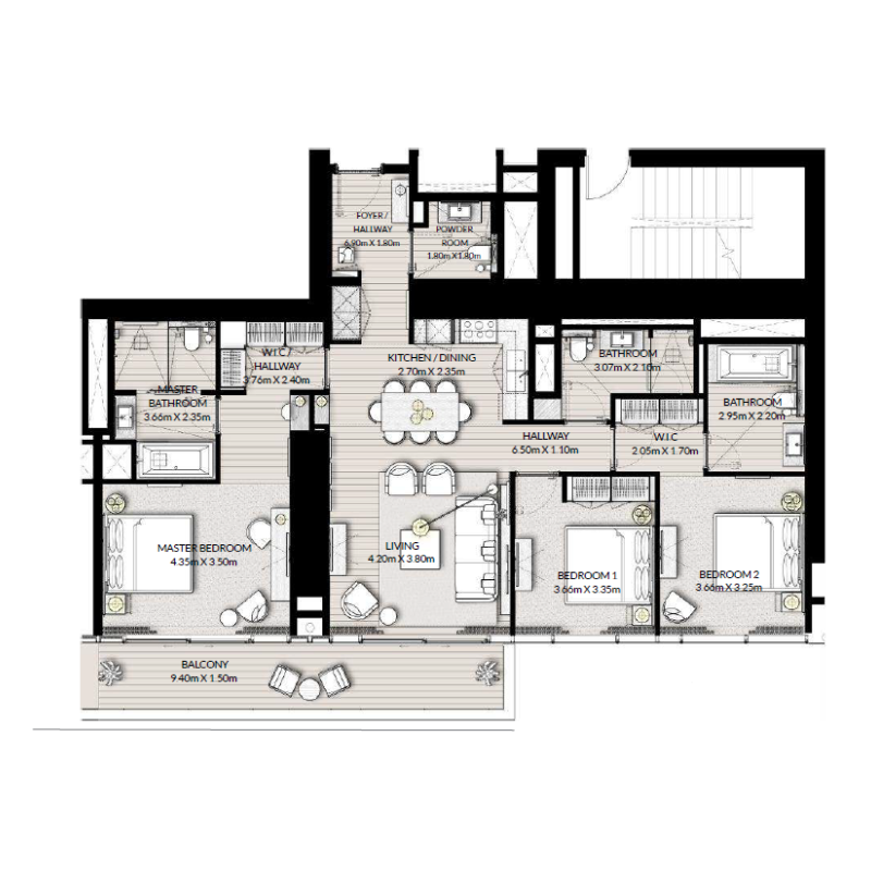 Apartments plan