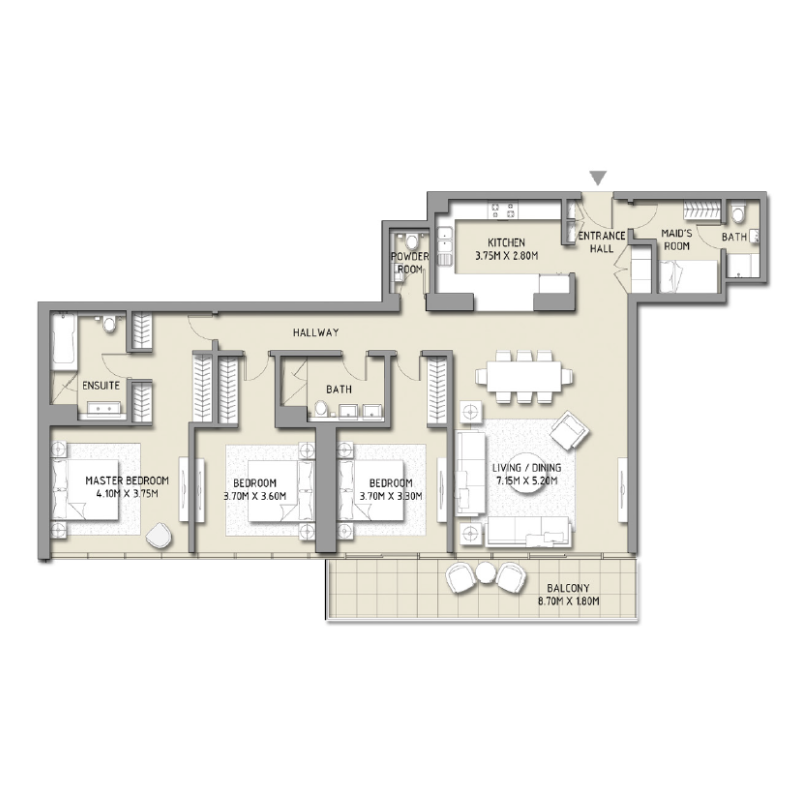Apartments plan