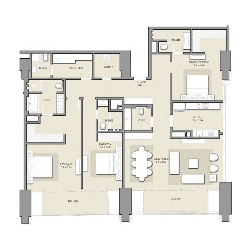 Apartments plan