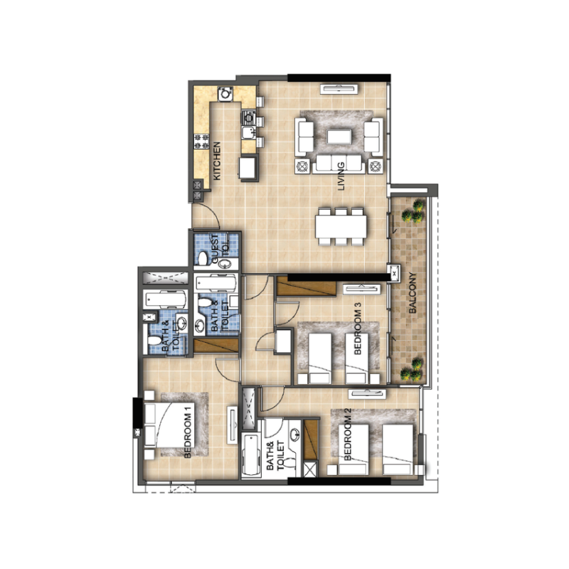 Apartments plan