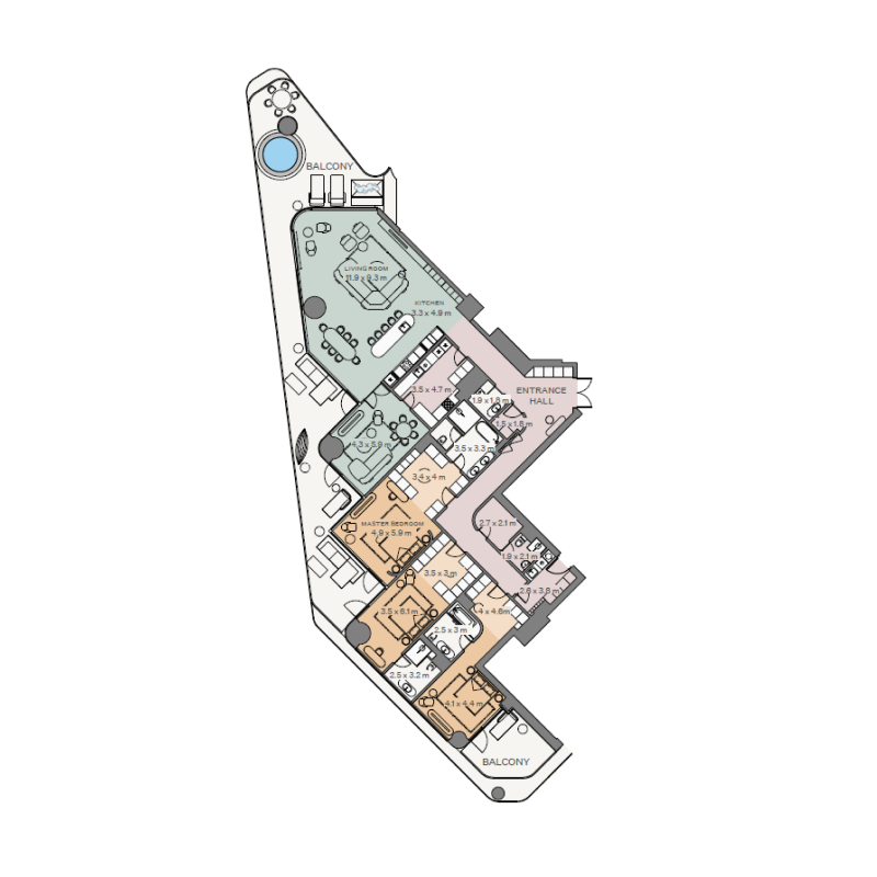 Apartments plan