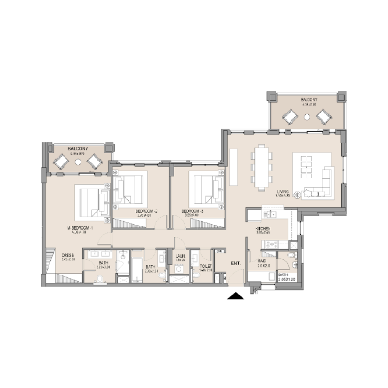 Apartments plan
