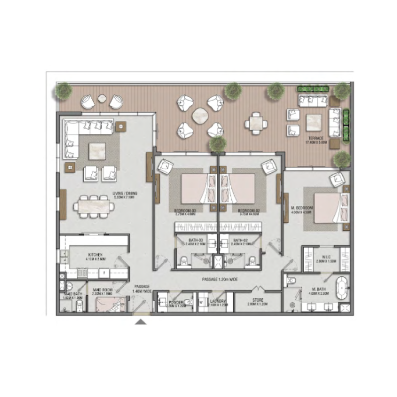 Apartments plan