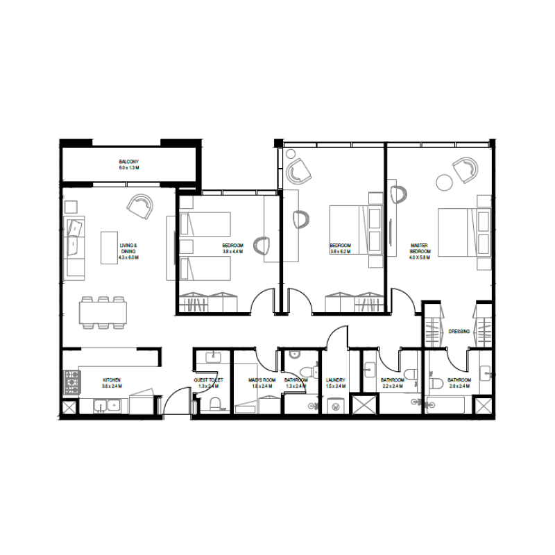 Apartments plan