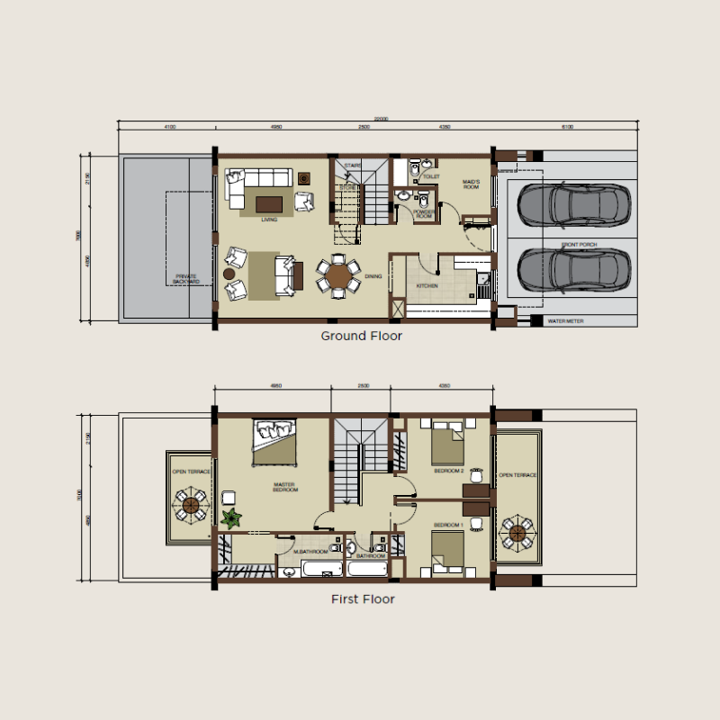 Townhouse plan
