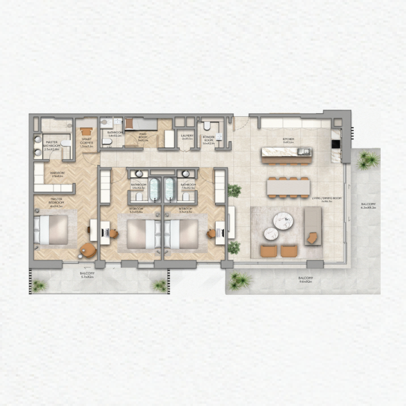 Apartments plan