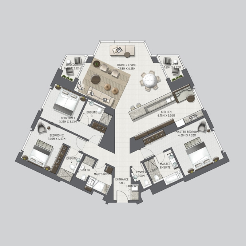 Apartments plan