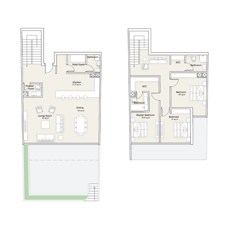 Townhouse plan