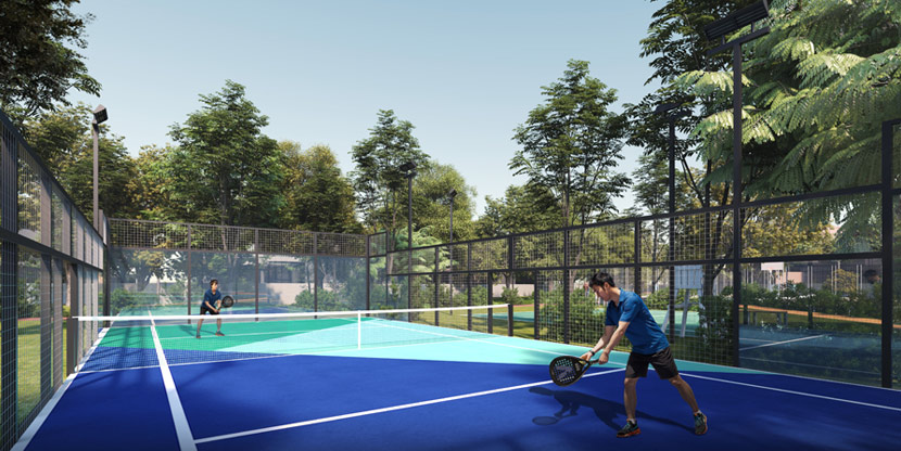 Tennis court amenity image