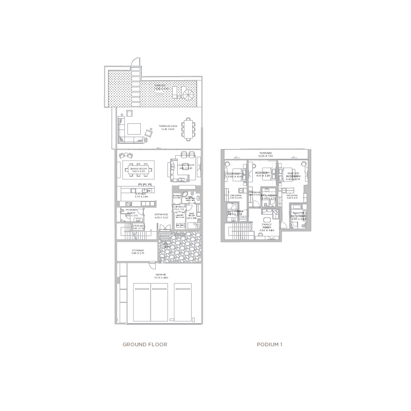 Townhouse plan