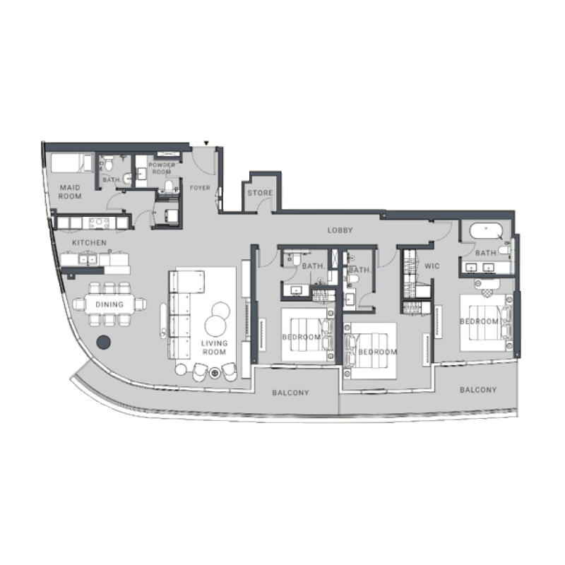 Apartments plan