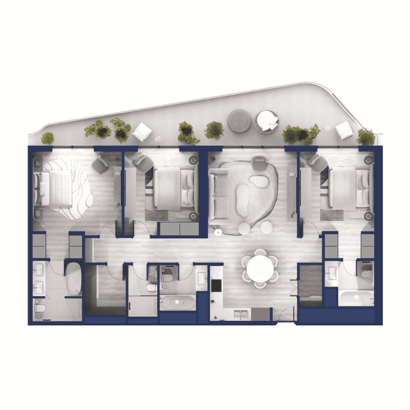 Apartments plan