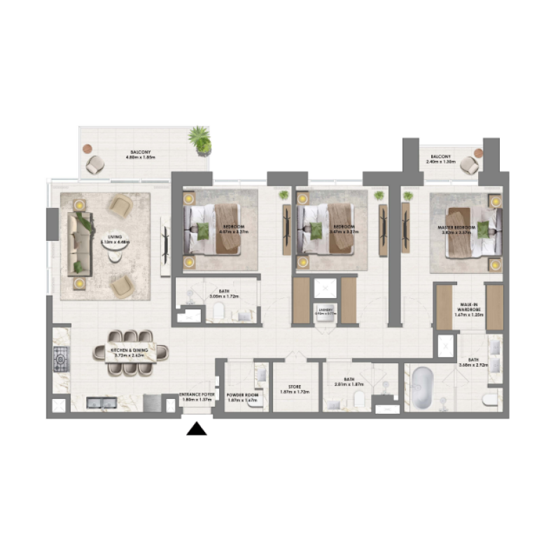 Apartments plan