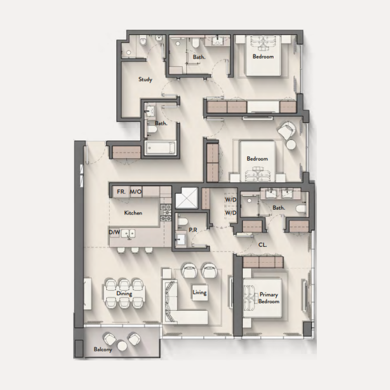Apartments plan