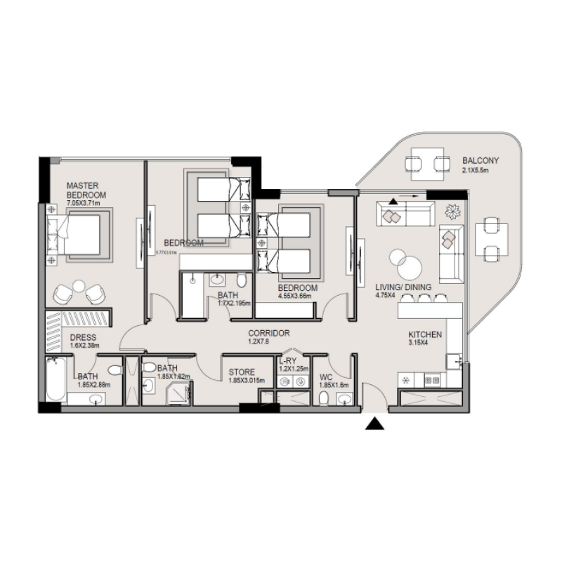 Apartments plan