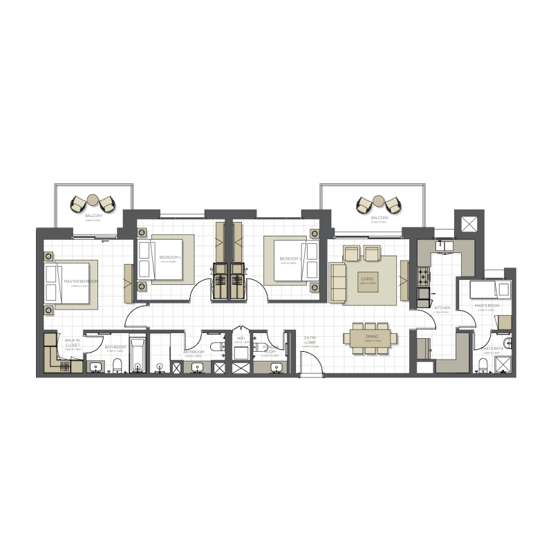 Apartments plan