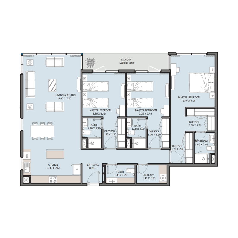 Apartments plan