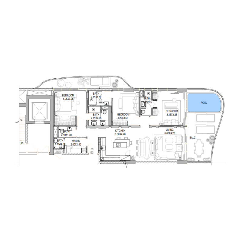 Apartments plan