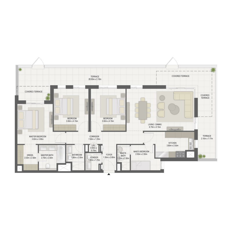 Apartments plan
