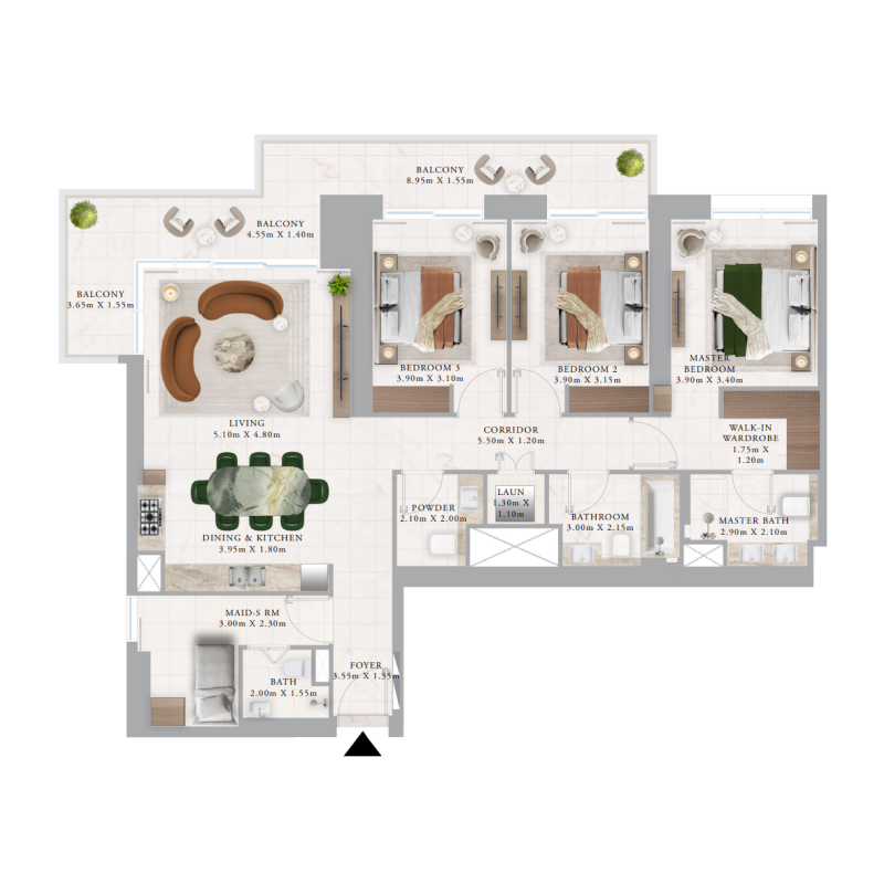Apartments plan