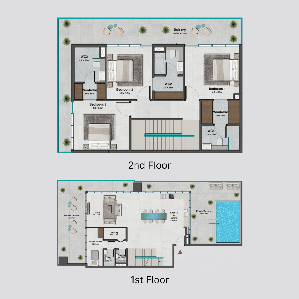Duplex plan