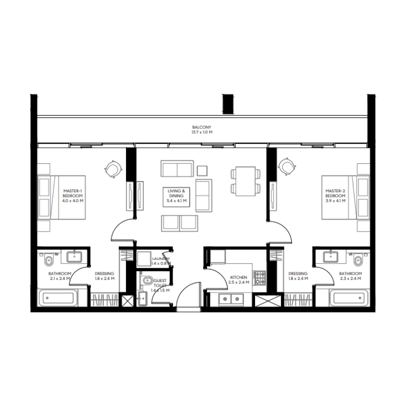 Apartments plan