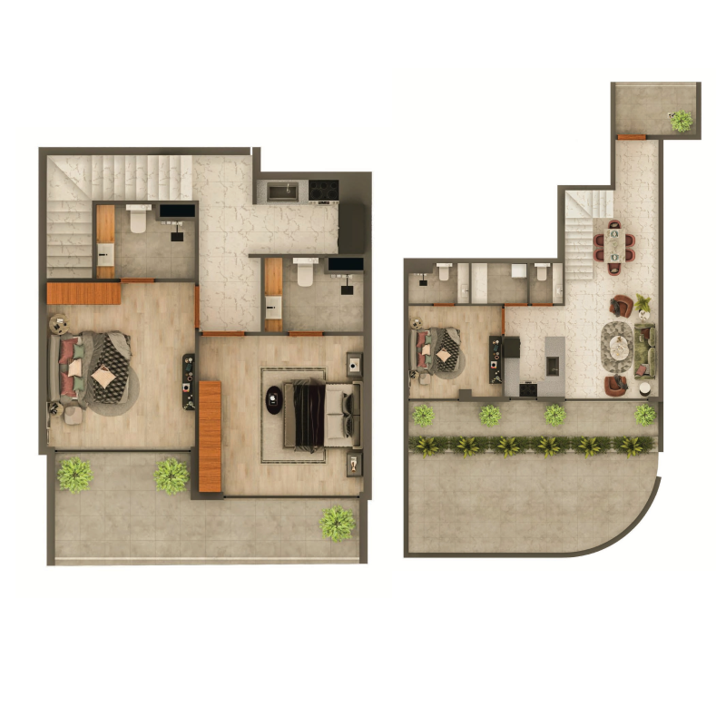 Apartments plan