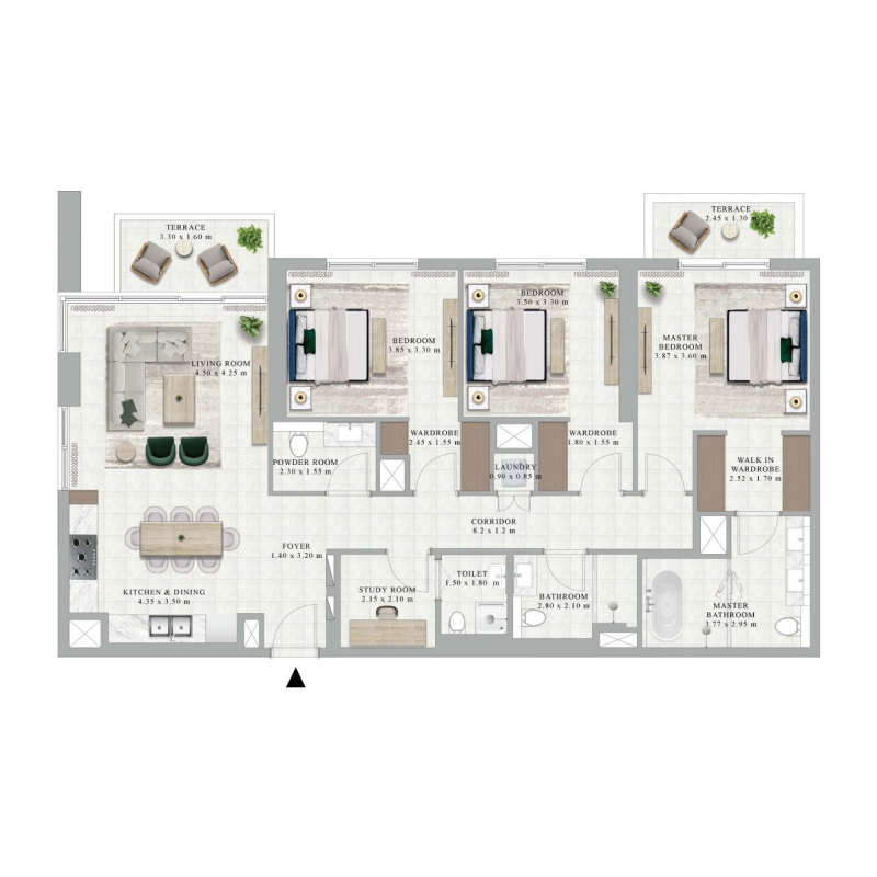 Apartments plan