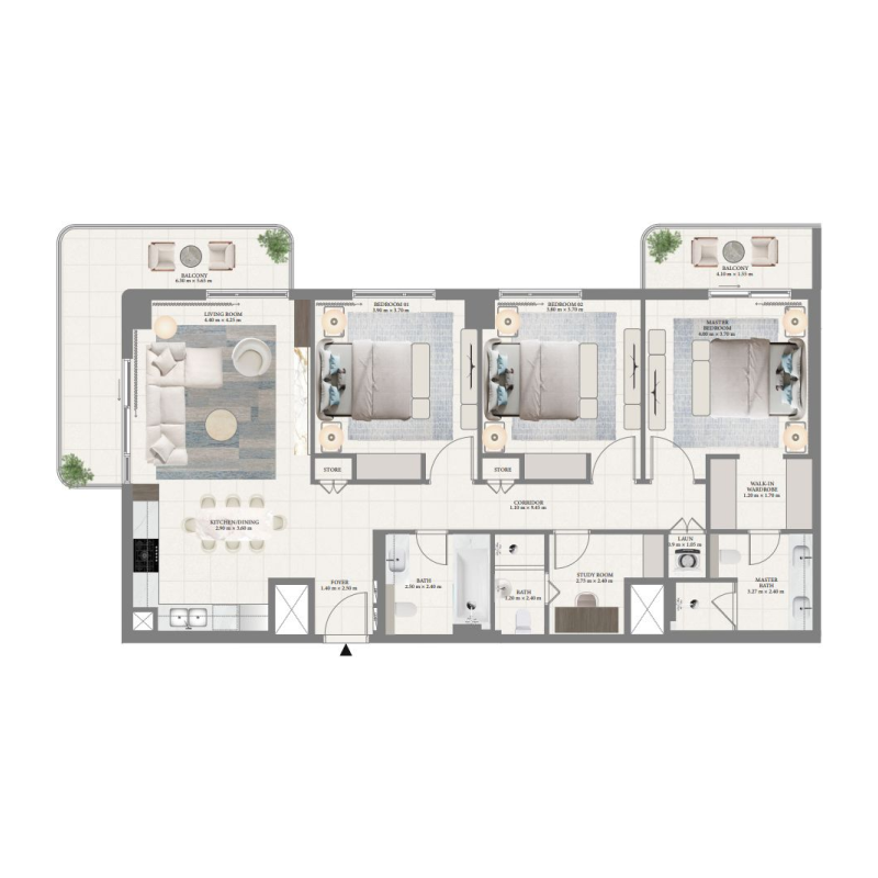 Apartments plan