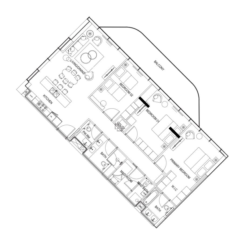 Apartments plan