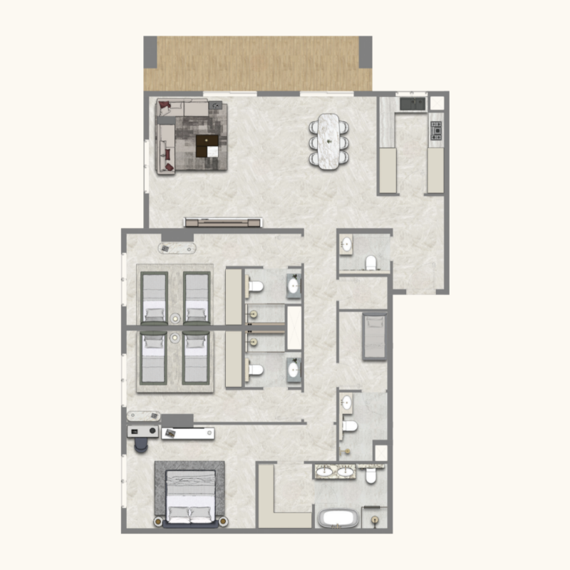 Apartments plan
