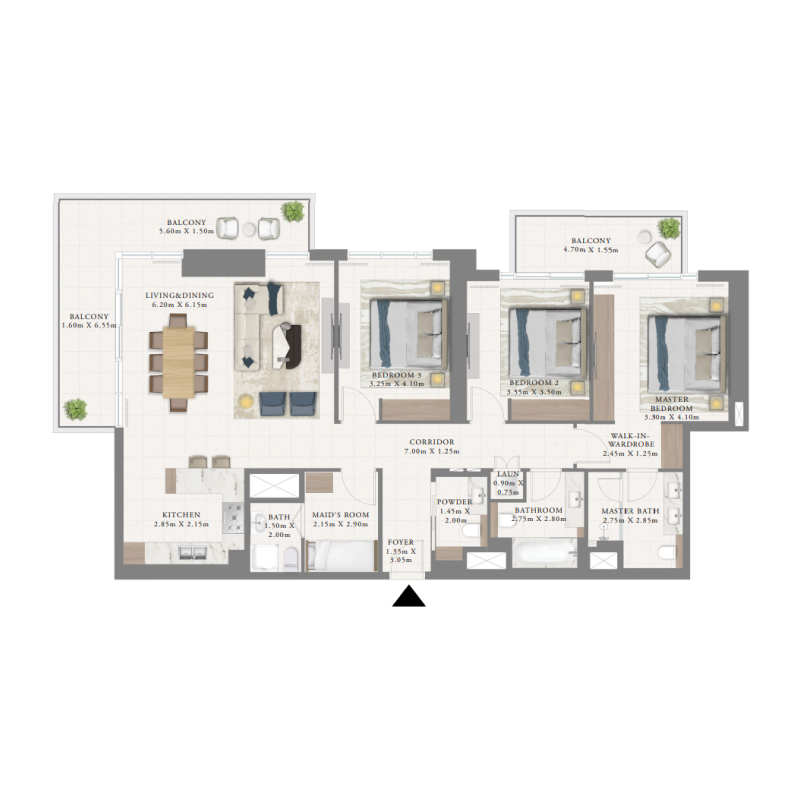 Apartments plan