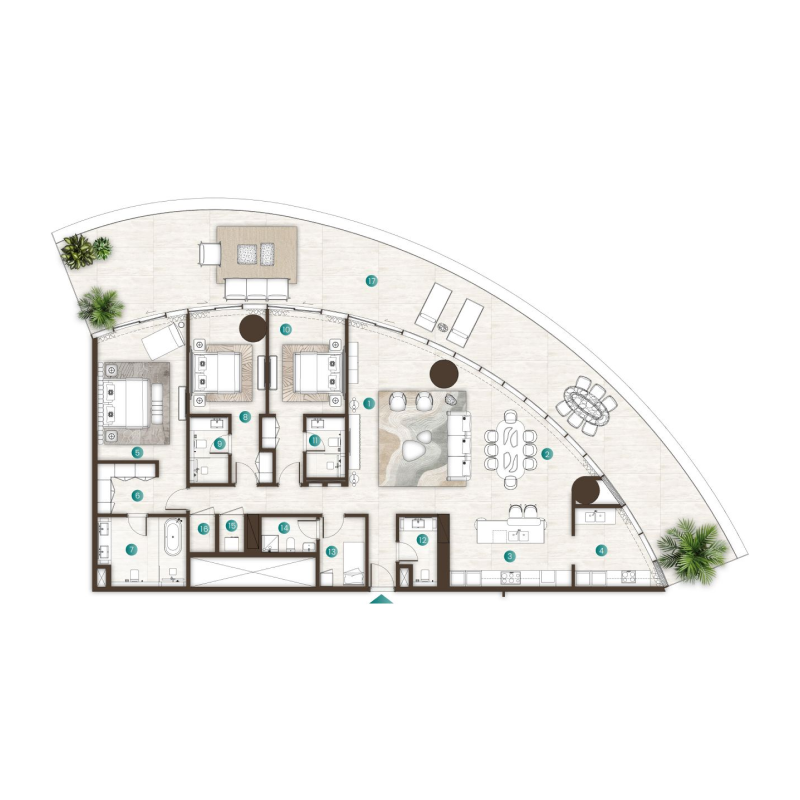 Apartments plan