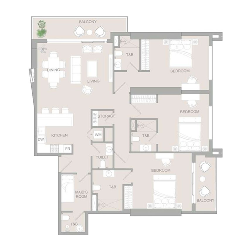 Apartments plan