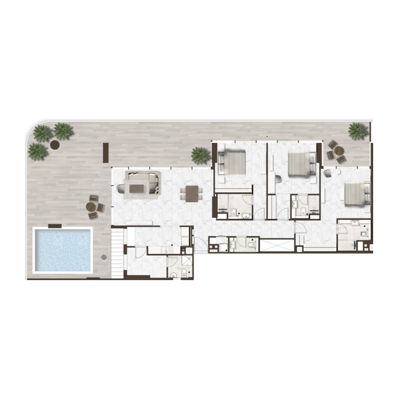 Apartments plan