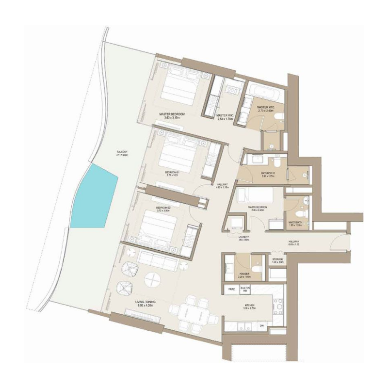 Apartments plan