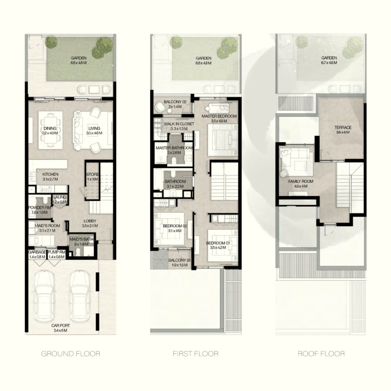 Townhouse plan