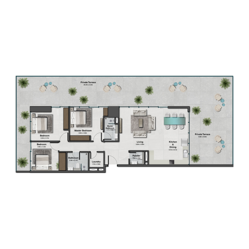 Apartments plan