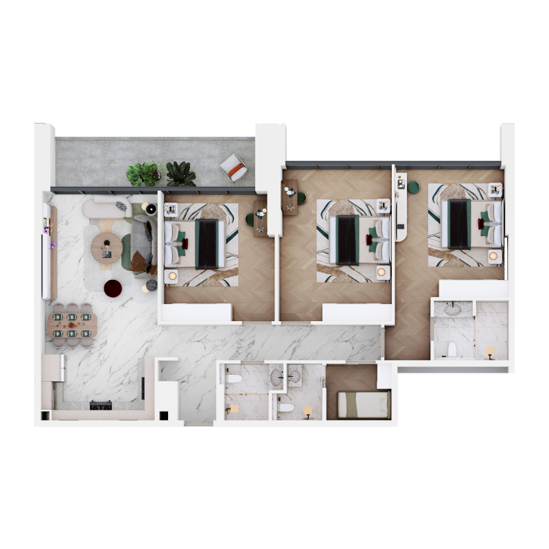 Apartments plan