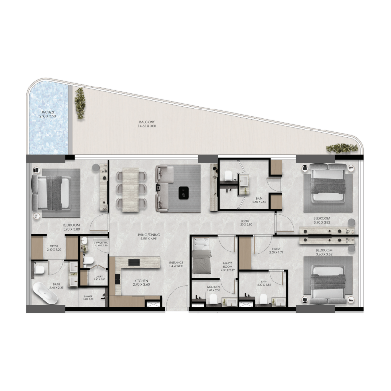 Apartments plan