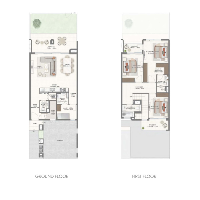 Townhouse plan
